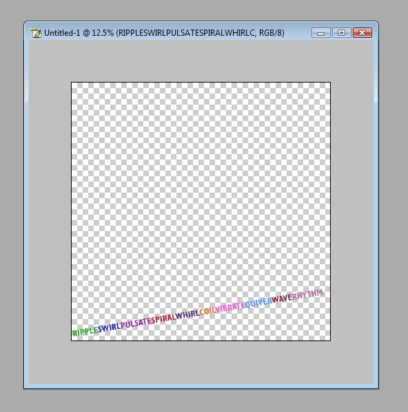 Creation of Psychedelic Swirl: Step 5